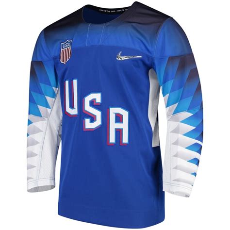 usa hockey nike 2018 winter olympics replica jersey royal|US Hockey Apparel, US Winter Olympic Hockey Team Gear.